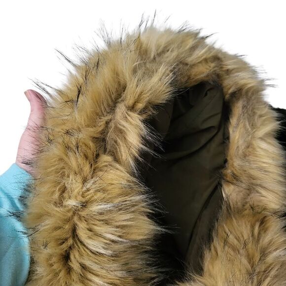 Zara Trafaluc outerwear olive green puffer vest - Picture 13 of 13